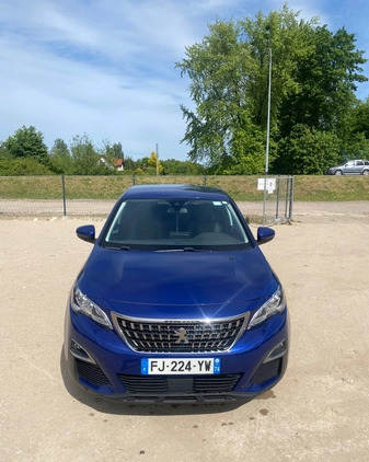 Peugeot 3008 cena 49050 przebieg: 164625, rok produkcji 2019 z Brusy małe 254